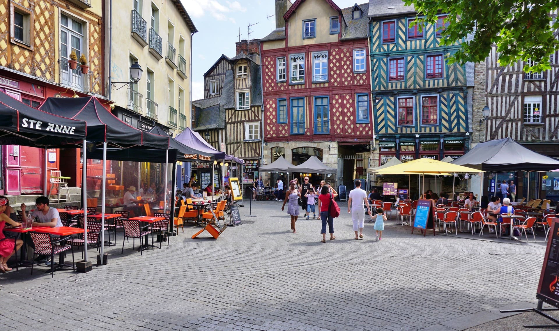 Place Saint-Anne à Rennes