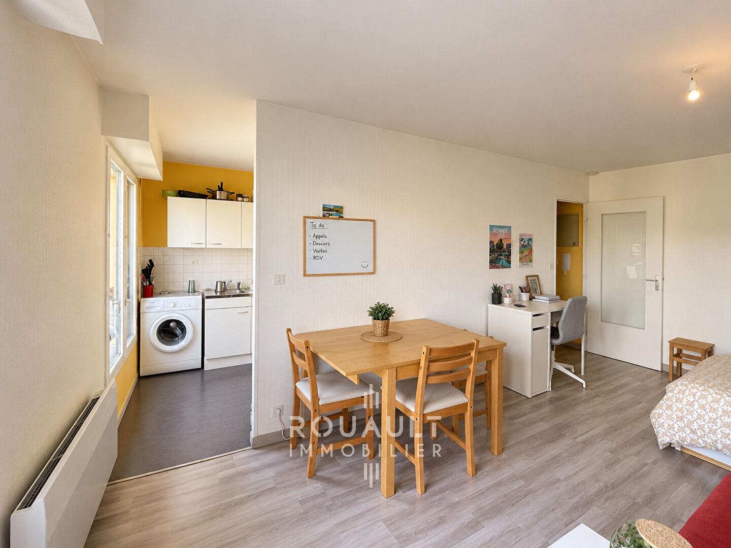 Appartement 1 pièce 31 m² · à Rennes · 31,4 m² · 515 €/mois